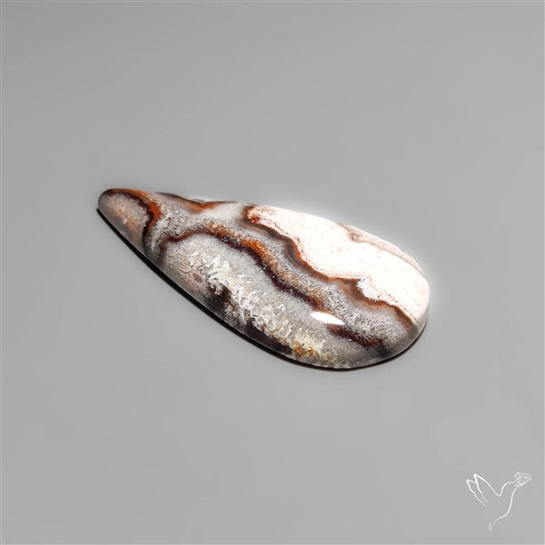 Mexican Crazylace Agate Cabochon