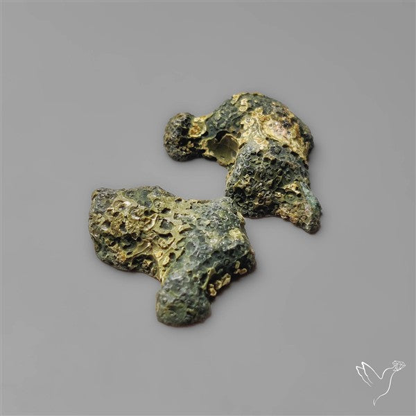 Tabasco Baby Geode Druzy Pair