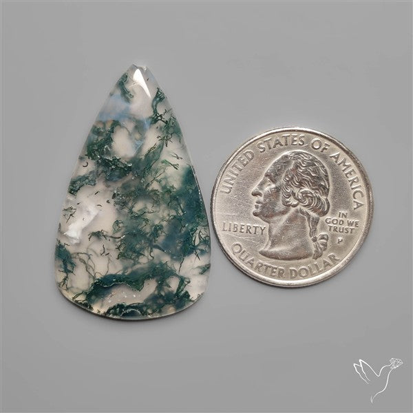 Moss Agate Cabochon