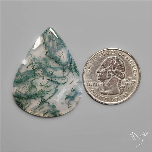 Moss Agate Cabochon