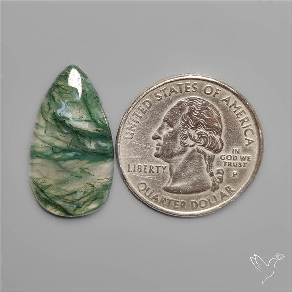 Moss Agate Cabochon