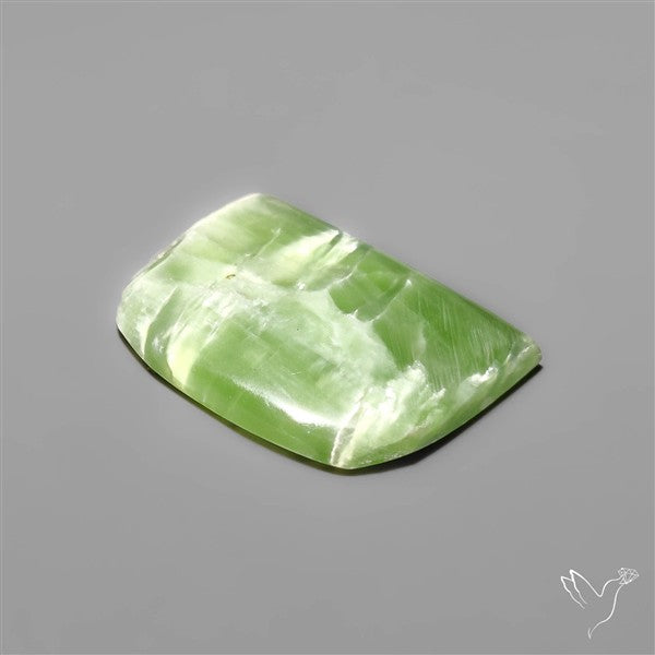 Green Kammererite Cabochon