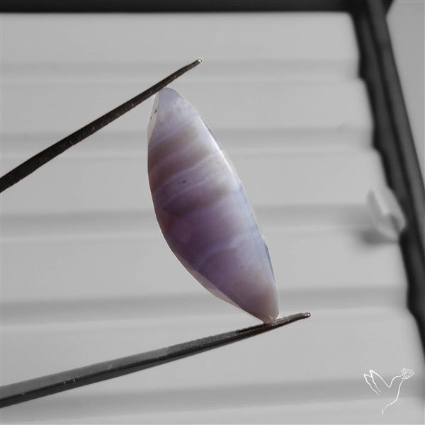 Faceted Blue Lace Agate