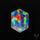 Rose Cut Rainbow Disco Quartz (Upclcled CD & Quartz Doublet)