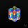 Rose Cut Rainbow Disco Quartz (Upclcled CD & Quartz Doublet)