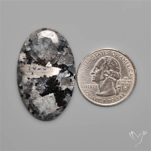 Larvikite Feldspar Cabochon