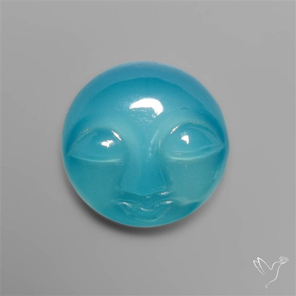 Paraiba Chalcedony Moonface