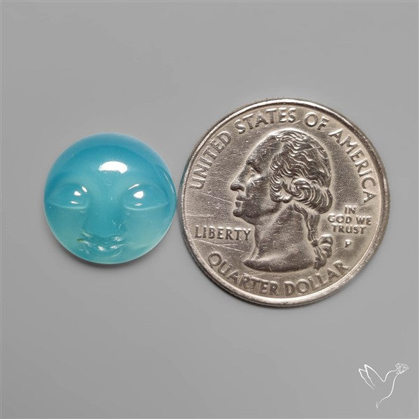 Paraiba Chalcedony Moonface