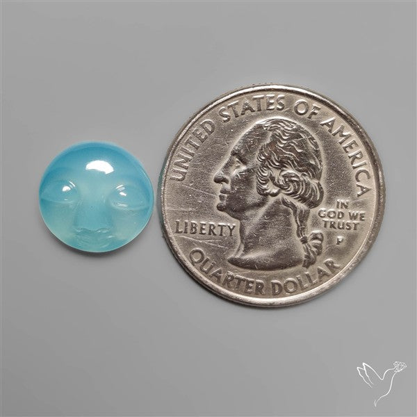 Paraiba Chalcedony Moonface