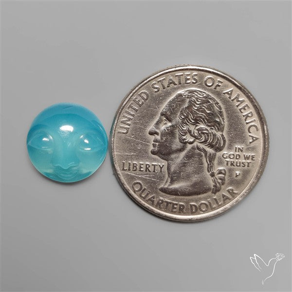 Paraiba Chalcedony Moonface