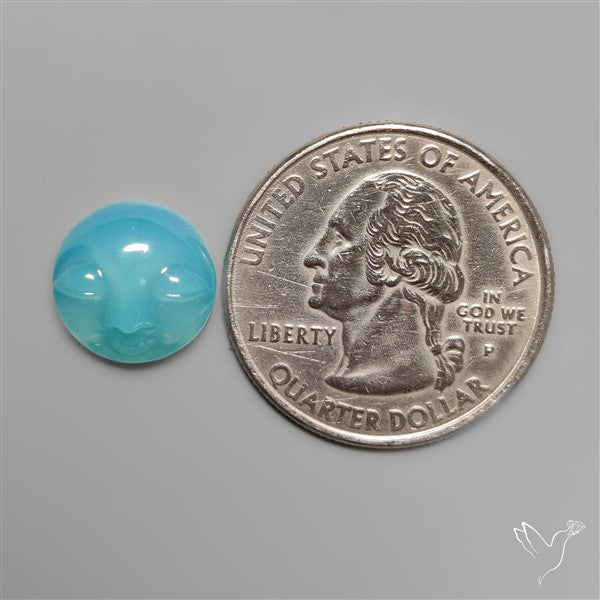 Paraiba Chalcedony Moonface