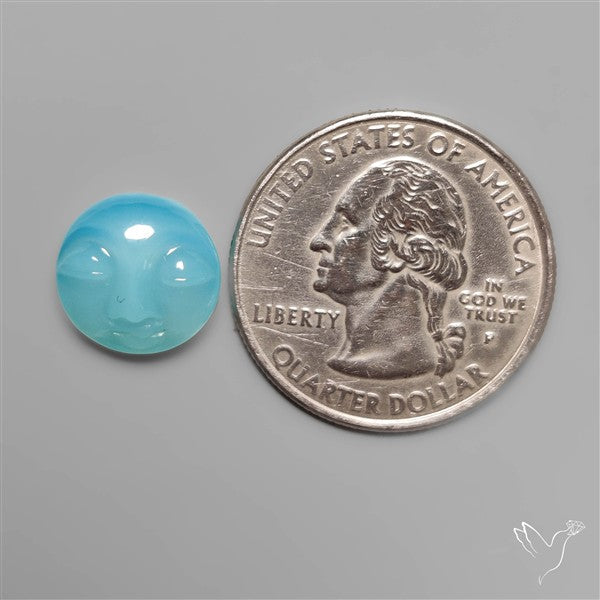 Paraiba Chalcedony Moonface