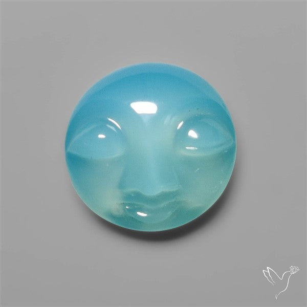 Paraiba Chalcedony Moonface