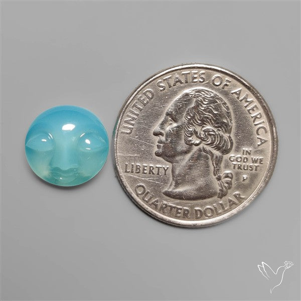 Paraiba Chalcedony Moonface