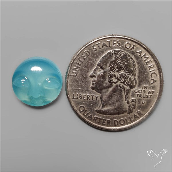 Paraiba Chalcedony Moonface
