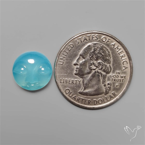 Paraiba Chalcedony Moonface