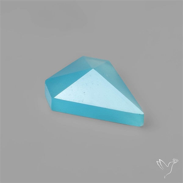 Step Cut Paraiba Chalcedony