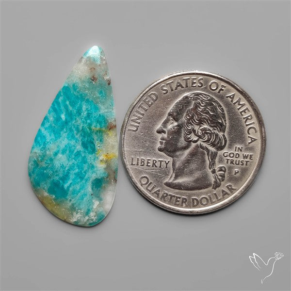 Rare Amazonite with Quartz