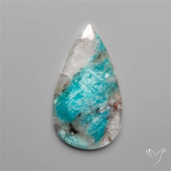 Rare Amazonite with Quartz