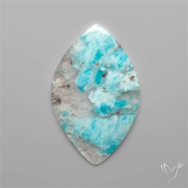 Rare Amazonite with Quartz
