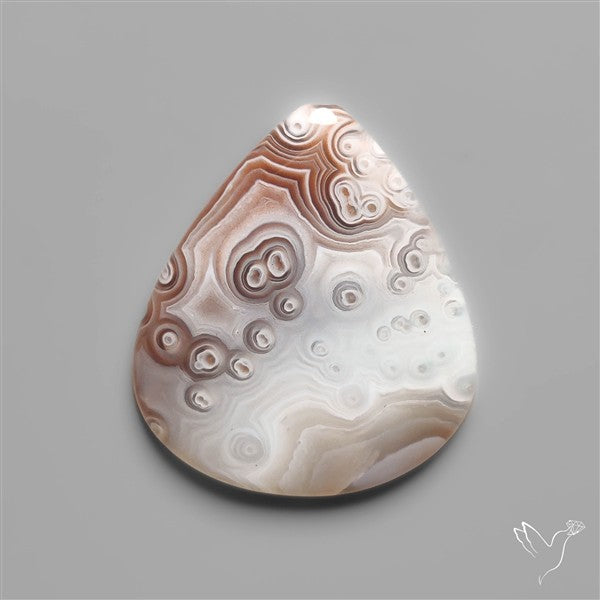 Swirling Pattern Botswana Agate