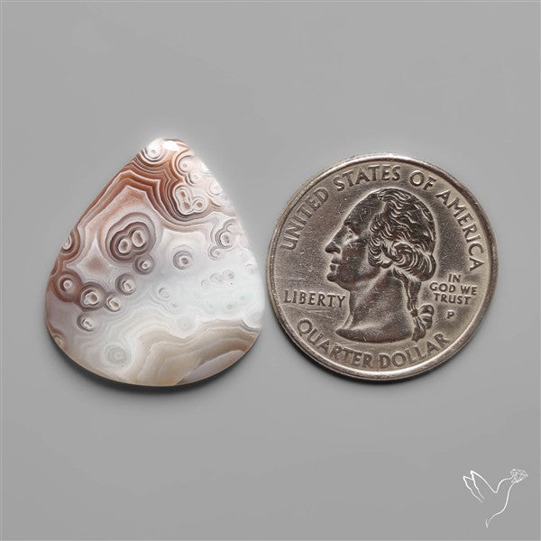 Swirling Pattern Botswana Agate