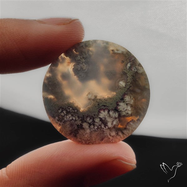 Indonesian Moss Agate