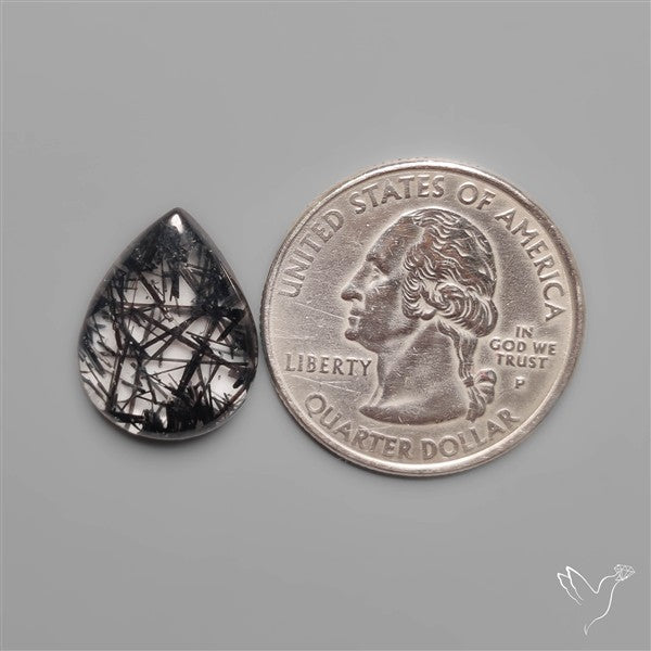 AAA Sri Lakan Black Rutilated Quartz