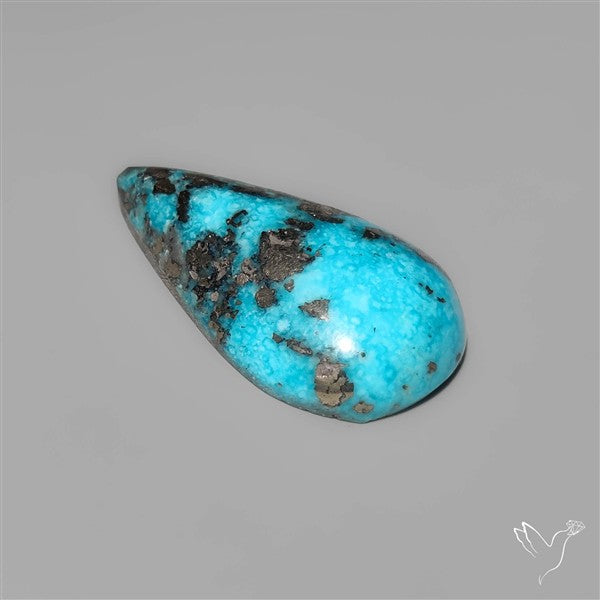 Morenci Turquoise With Pyrite Inclusion