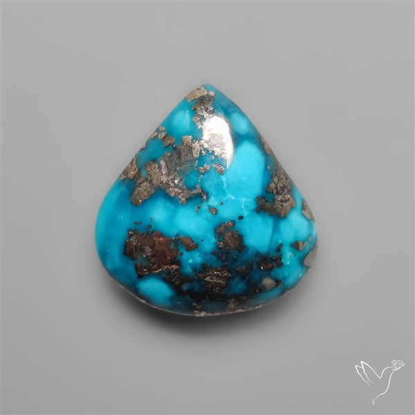 Morenci Turquoise With Pyrite Inclusion