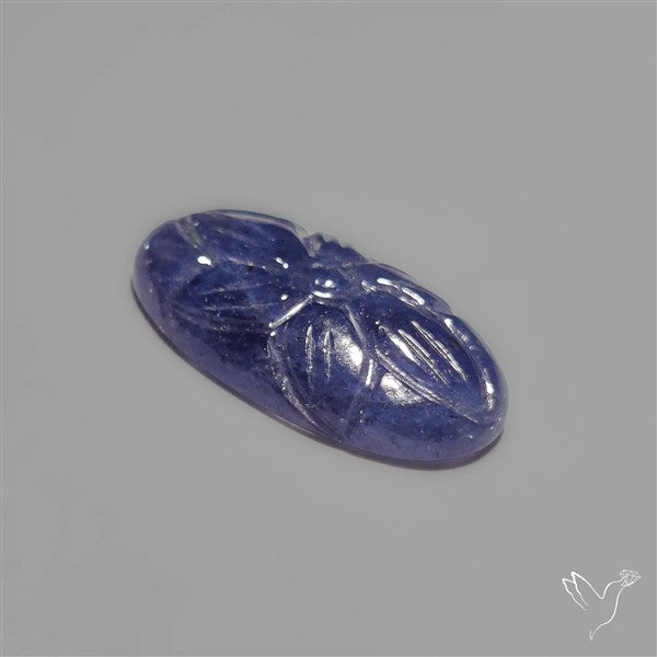 Iolite Mughal Carving
