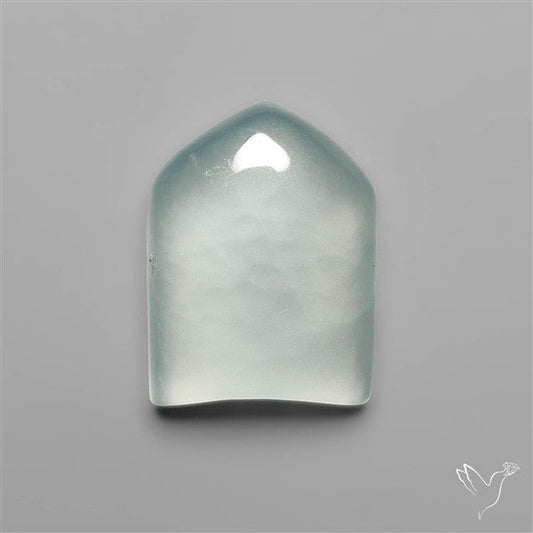 Aqua Chalcedony Cabochon