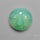 Chysoprase Moonface Carving