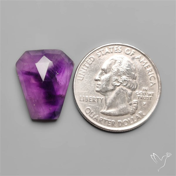 Rose Cut Trapiche Amethyst
