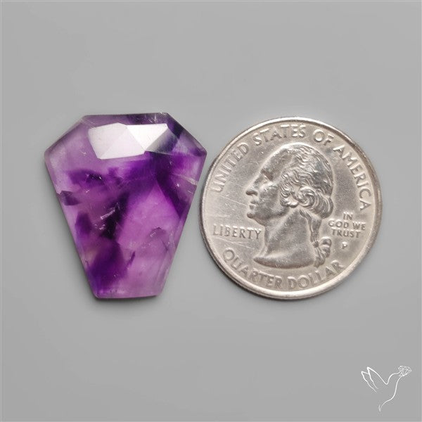 Rose Cut Trapiche Amethyst