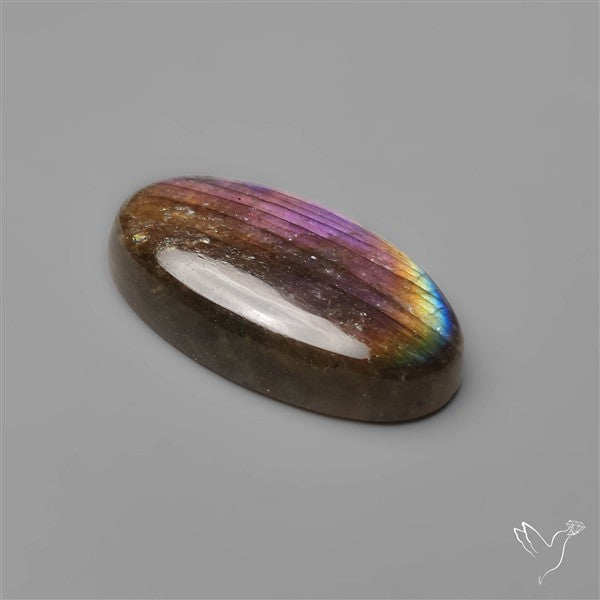 Dark Purple Labradirite Cabochon