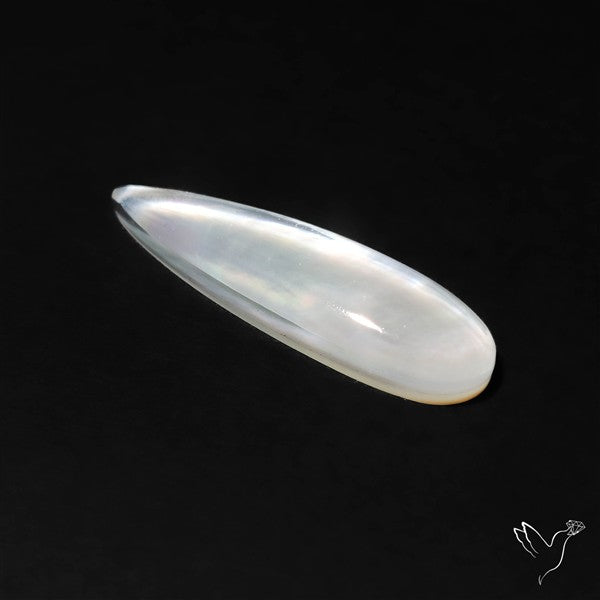 Himalayan Quartz And Mother of Pearl Doublet