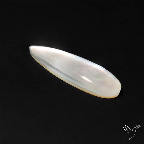 Himalayan Quartz And Mother of Pearl Doublet