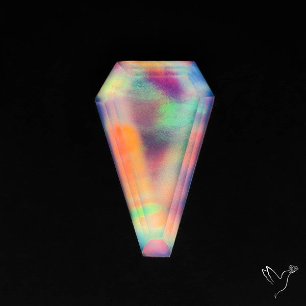 Step Cut Himalayan Quartz And Aurora Opal Doublet Coffin
