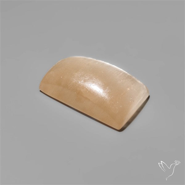 Peach Selenite Cabochon