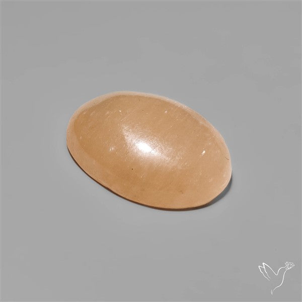 Peach Selenite Cabochon