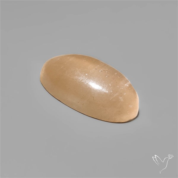Peach Selenite Cabochon