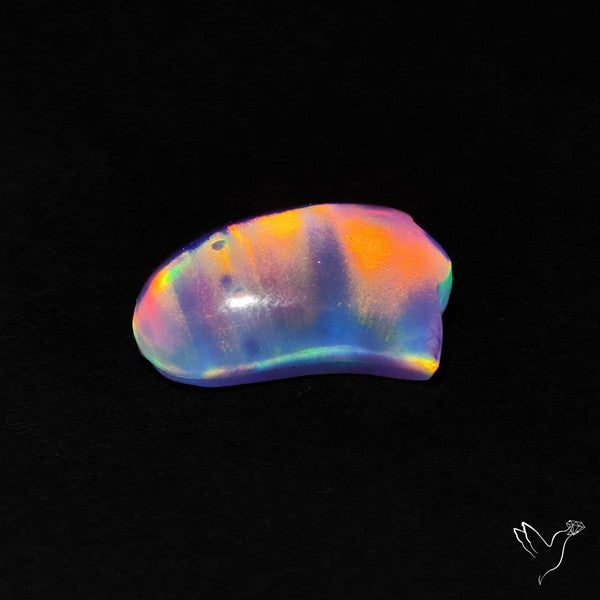 Aurora Opal Doublet Ghost Carving