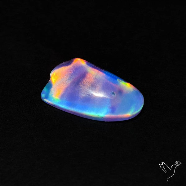 Aurora Opal Doublet Ghost Carving