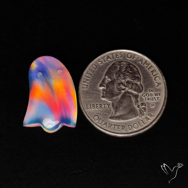 Aurora Opal Doublet Ghost Carving