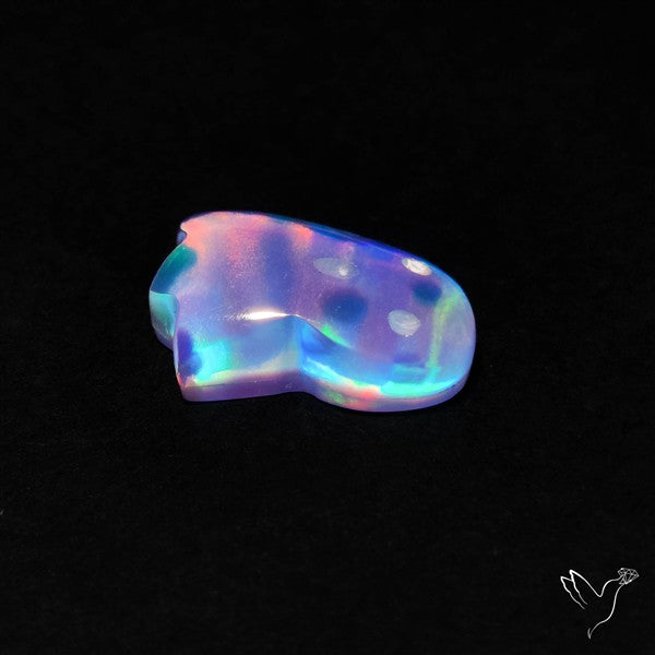 Aurora Opal Doublet Ghost Carving