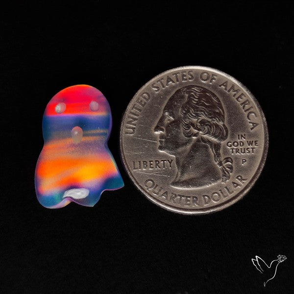 Aurora Opal Doublet Ghost Carving