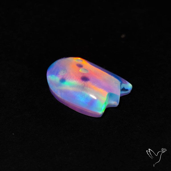 Aurora Opal Doublet Ghost Carving