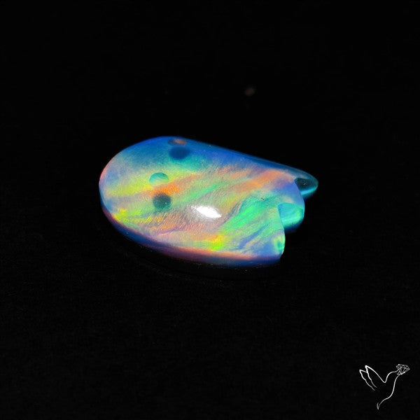 Aurora Opal Doublet Ghost Carving