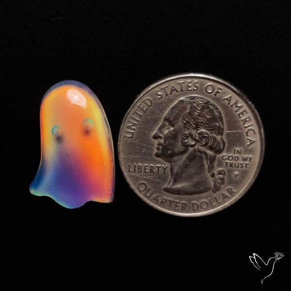 Aurora Opal Doublet Ghost Carving